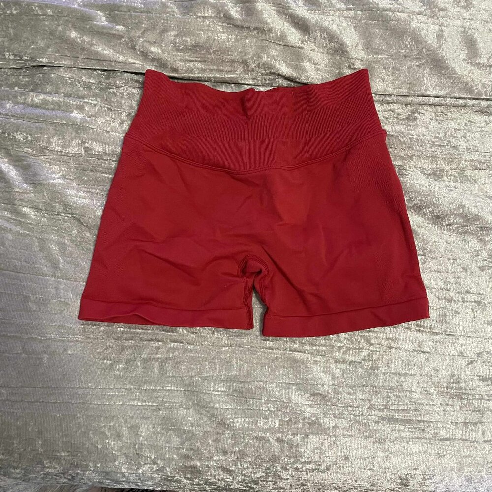 Voyjoy red butt enhancing shorts